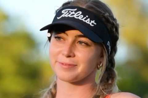 Golf Influencer Grace Charis Turns Heads with Stunning Golf Course Video