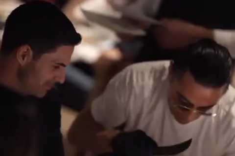 Arsenal manager Arteta under fire for dining with controversial chef Salt Bae