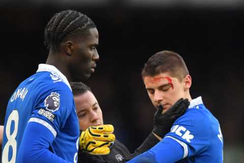 Sky Sports Refuses to Zoom in on Horror Injury During Everton vs Aston Villa