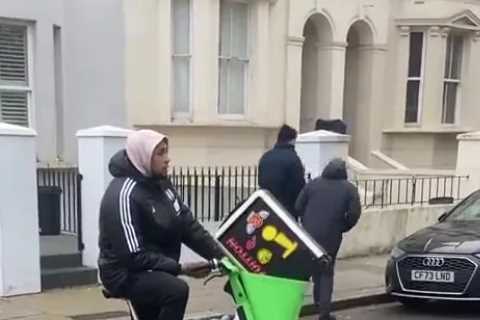 Premier League Star Kenny Tete Chooses Lime Bike Over Luxury Car After Match