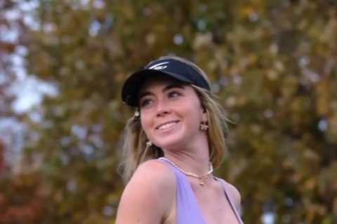 Grace Charis Turns Heads with Stylish Golf Video