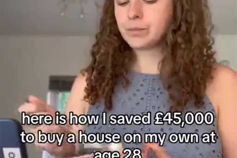Woman Saves £45,000 with £1 Trick to Buy First Home at 28