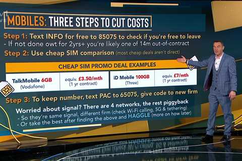 Martin Lewis Reveals 3-Step Method to Slash Phone Bill to £3.50