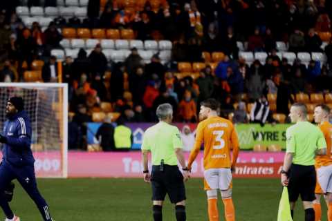 Blackpool vs Nottingham Forest FA Cup Replay Paused as Medics Rush to Emergency in Crowd and..