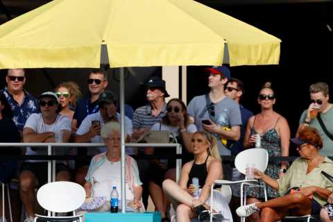 Inside Australian Open's 'party court' that players complain about but boozed-up fans can't get..