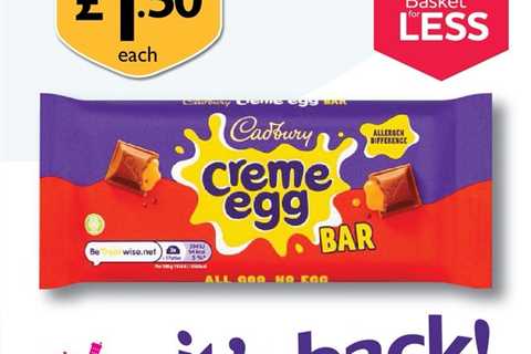 Cadbury's £1.50 Creme Egg Chocolate Bar Returns to Shelves, Delighting Fans