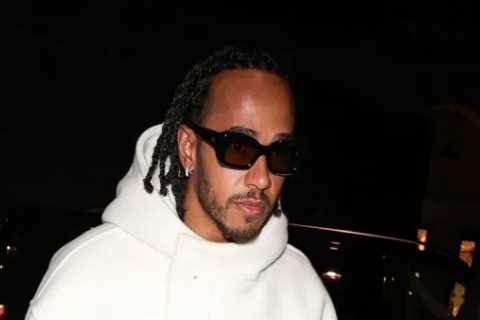 Lewis Hamilton Enjoys Night Out with Irina Shayk in Paris