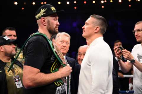Tyson Fury Gives Sneak Peek into Intense Training Camp for Usyk Fight, Also Meets Kevin Costner