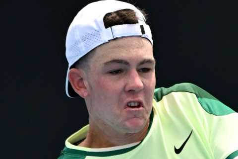 Tennis Star Jagger Leach Makes Waves at Australian Open Despite Past Injury