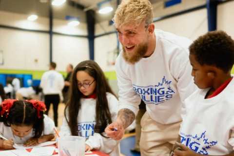 Jake Paul to Donate Entire Fight Purse to Charity to Build Boxing Gyms