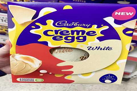 Cadbury Releases New White Chocolate Creme Egg Easter Egg