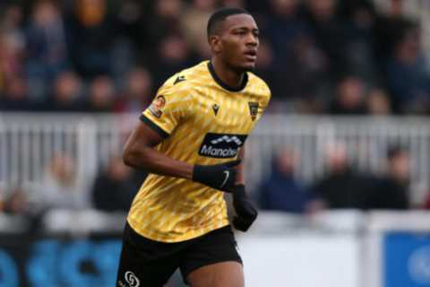 Timmy Abraham Cheering on FA Cup Underdogs Maidstone