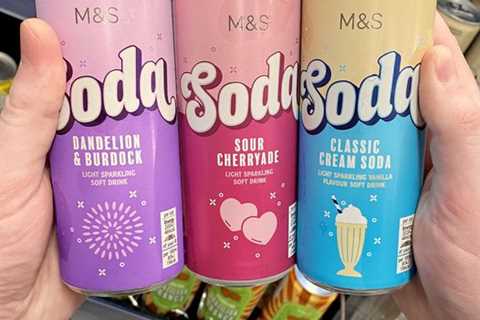Exciting new sodas at M&amp;S bring back nostalgia for shoppers