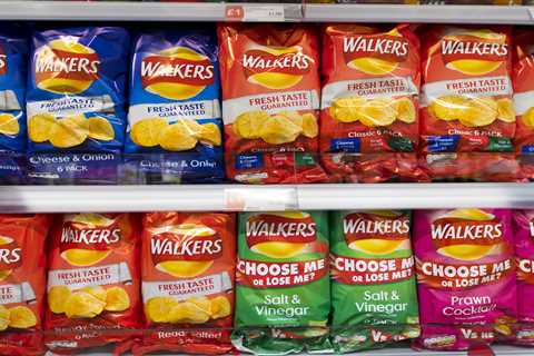 Rush to Get Your Hands on Walkers Crisps for Just 10p at B&M Stores