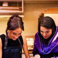 Meghan Markle cooks traditional Afghan food with refugees in heartwarming evening