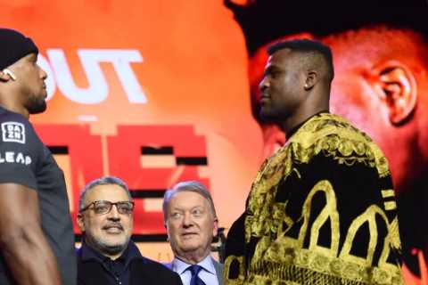 Anthony Joshua's Clash with Francis Ngannou in Jeopardy, Claims John Fury