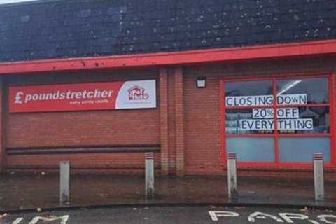 Shoppers devastated as Poundstretcher abruptly shuts down another store