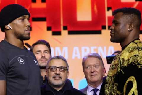Francis Ngannou Promises to Take Anthony Joshua's 'SOUL' in Terrifying KO Prediction