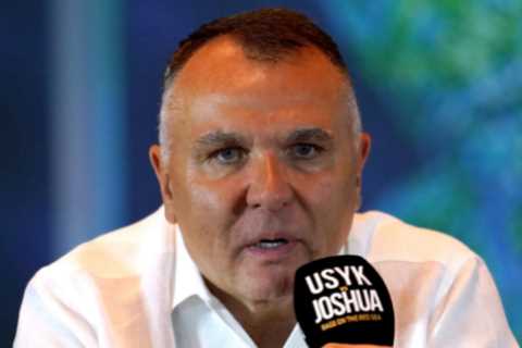 Usyk’s Manager Claims 'Coward' Tyson Fury 'Asked His B**** to Hit Him with a Frying Pan' to Get Out ..
