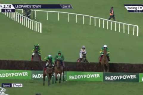 Stewards Forced to Make Rare Mid-Race Decision in Dublin Chase