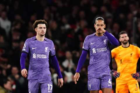 Virgil van Dijk Takes Responsibility for Liverpool's Defensive Blunders in Arsenal Defeat