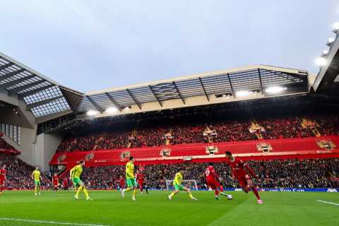 Liverpool Set for Record Attendance as Anfield Road End Redevelopment Nears Completion