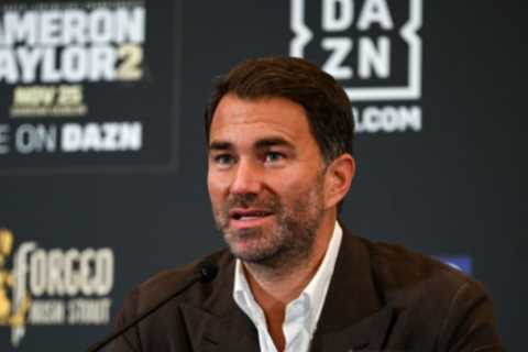 Eddie Hearn Slams Retired Boxer Shakur Stevenson and Calls Out His 'Ridiculous' Announcement