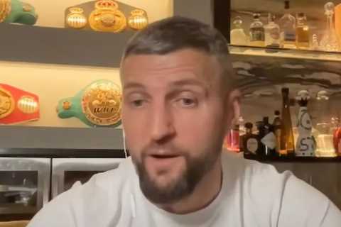 Carl Froch Slams Tyson Fury After Fight Postponement Due to Cut