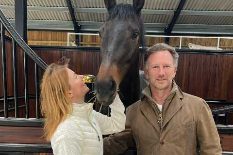 Christian Horner and Geri Halliwell Find Solace in Racehorses Named After Spice Girls Songs