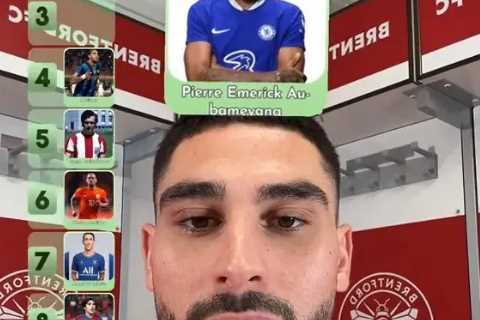 Neal Maupay Takes Swipe at Aubameyang After Spats with Maddison and Walker