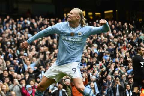 Man City 2 Everton 0: Haaland’s Brace Sends City Top