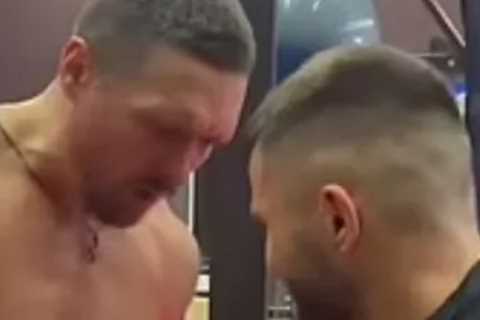 Inside Oleksandr Usyk’s training camp as boxer continues brutal regime despite Tyson Fury..