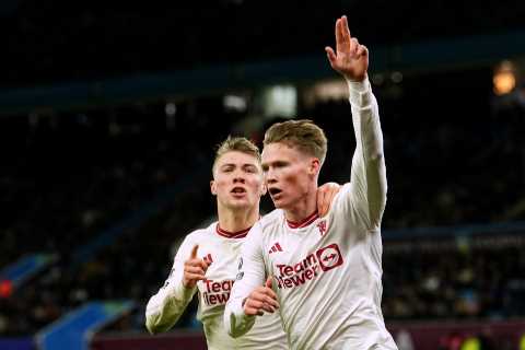 Aston Villa 1 Man Utd 2: McTominay's Late Winner Keeps Champions League Dream Alive