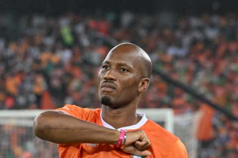Didier Drogba's Girlfriend Steals the Show at Afcon Final