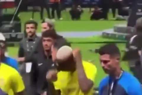 Cristiano Ronaldo Throws Runners-Up Medal Into Crowd as Former Premier League Star Wins Player of..