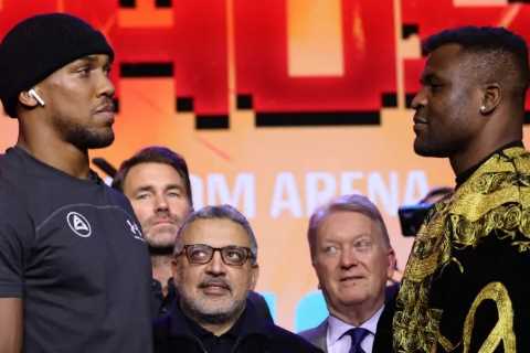 Anthony Joshua set for high-stakes fights after Francis Ngannou bout
