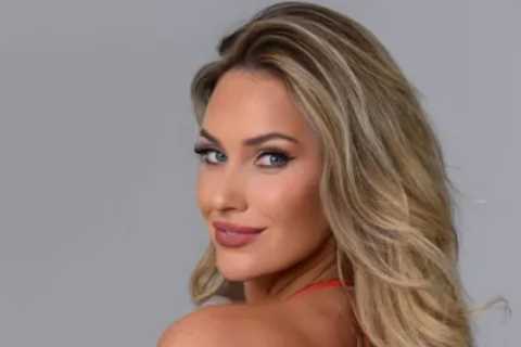 Paige Spiranac Fans Accidentally Guess Her Bra Size in Revealing Super Bowl Outfit