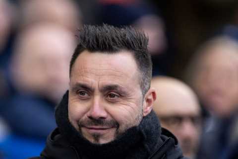 Brighton prepares for Roberto De Zerbi's potential departure as Man Utd and Liverpool show interest
