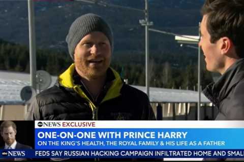 Prince Harry's Body Language Raises Questions in Emotional Interview about Father's Cancer Diagnosis