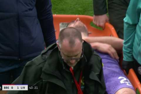 Diogo Jota Injured: Liverpool Forward Stretchered Off After Clash with Teammate