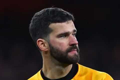 Liverpool Hit with Another Injury Blow as Alisson Ruled Out of Brentford Clash