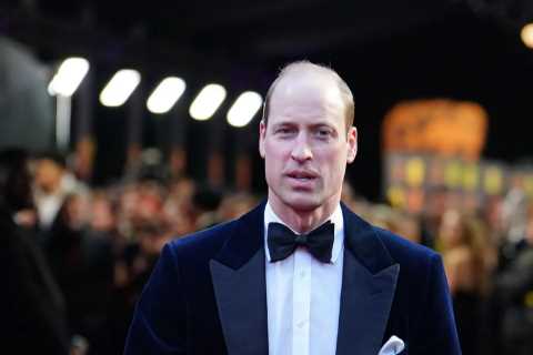 Prince William Attends Baftas Solo as Kate Middleton Recovers