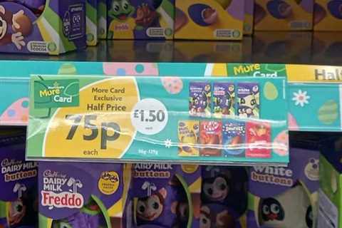 Shoppers rejoice as Morrisons drops Easter egg prices to just 75p