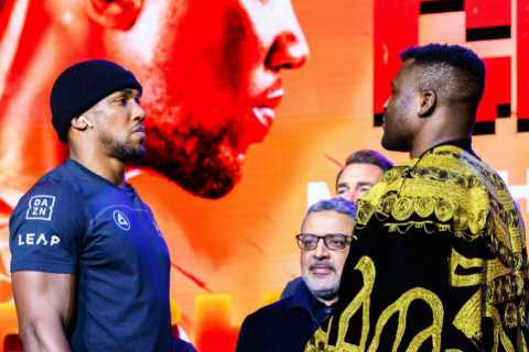Anthony Joshua vs. Francis Ngannou Fight to Air on Sky Sports and DAZN