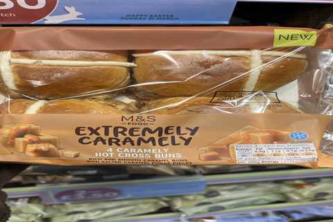 Shoppers Excited for M&S's New 'Yummy' Hot Cross Bun Flavor