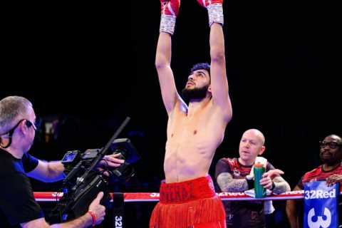 British Boxing Star Hamzah Sheeraz Making Waves in the Ring