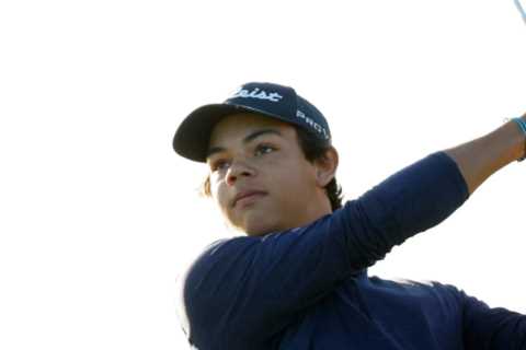 Tiger Woods' Son Charlie's PGA Tour Qualifier Interrupted by 'Granny's Attempt to Set Him Up with..