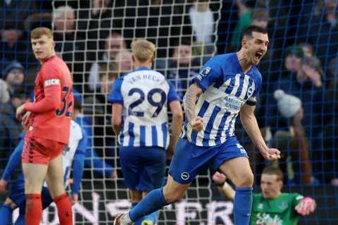 Brighton 1 Everton 1: Seagulls' Dramatic Last-Gasp Equaliser Denies Toffees Crucial Win in..