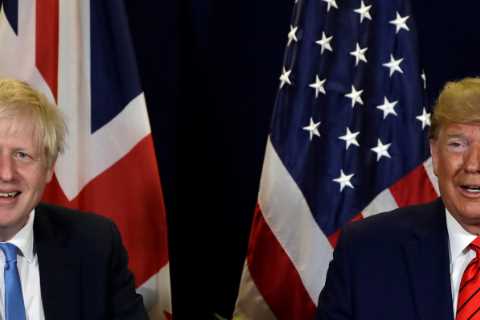 Boris Johnson Claims World Was Safer with Donald Trump as US President