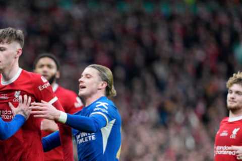 Liverpool's Conor Bradley Teases Chelsea's Ben Chilwell After Carabao Cup Win